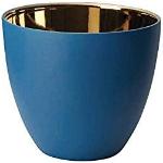 Reduzierte Blaue Asa Teelichthalter aus Porzellan 