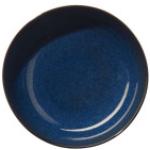 Mitternachtsblaue Minimalistische Asa Runde Schalen & Schüsseln aus Keramik 