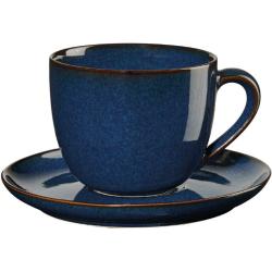 ASA Selection Cappuccinotasse Saisons in Farbe blau