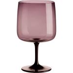 Pinke Asa Wassergläser aus Glas 
