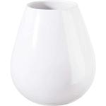 Reduzierte Weiße 9 cm Asa Runde Vasen & Blumenvasen 18 cm glänzend aus Keramik 