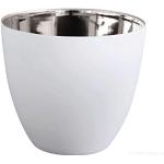 Weiße Asa Teelichthalter aus Porzellan 