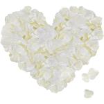 Reduzierte Weiße Kunstrosen aus Seide zum Valentinstag 