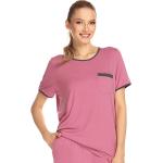 Rosa ASCAFA Shirts mit Tasche für Damen Übergrößen 