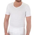 ASCOT Herren Shirt Kurzarm, 3er Pack I Basic T-Shirt mit V-Ausschnitt I Herren Unterziehshirt aus 100% Baumwolle ohne Seitennähte I Männer T-Shirt I Weiß I Größe M (5)