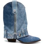 Blaue Ash Cowboy-Boots & Cowboystiefeletten für Damen Größe 38 