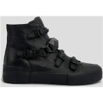 Reduzierte Schwarze Ash High Top Sneaker & Sneaker Boots aus Leder für Damen Größe 35 