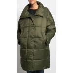 Reduzierte Grüne Gesteppte Ashbourn Damensteppmäntel & Damenpuffercoats mit Reißverschluss aus Polyamid Größe XXL für den für den Winter 
