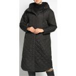 Reduzierte Schwarze Gesteppte Ashbourn Damensteppmäntel & Damenpuffercoats mit Reißverschluss aus Polyester mit Kapuze Größe XXL 