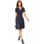 A-Linien-Kleid ASHLEY BROOKE BY HEINE "Prinzesskleid" blau Damen Kleider Bestseller