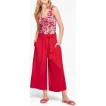 Rote Ashley Brooke Damenculottes & Damenhosenröcke mit Reißverschluss aus Polyester Größe M 