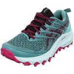 Hellblaue Asics Gel Fujitrabuco Trailrunning Schuhe für Damen Größe 39 
