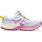 Reduzierte Rosa Asics Fuji Lite 4 Trailrunning Schuhe mit Fuji-Motiv leicht für Damen Größe 36 