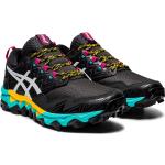Schwarze Asics Gel Fujitrabuco Gore Tex Trailrunning Schuhe für Damen Größe 37 
