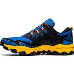 Blaue Asics Gel Fujitrabuco Trailrunning Schuhe aus Mesh für Herren Größe 44 