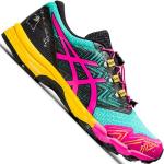 Pinke Asics Gel Fujitrabuco Trailrunning Schuhe aus Mesh für Damen Größe 35,5 