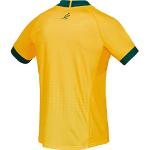 ASICS Herren Australien Heim Trikot Home Shirt Kurzarm Gold XL