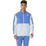Asics M Match Jacket M Blau/Weiß