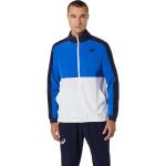Asics Match Jacket L Blau/Weiß