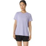 Reduzierte Kurzärmelige Asics Core T-Shirts aus Polyester für Damen Größe XS 