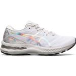 ASICS Women's Gel-Nimbus 23 Platinum Running Shoes - Glacier Grey White / 37.5 EU