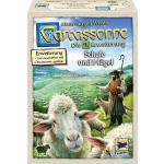 Asmodee Carcassonne - Schafe und Hügel, Brettspiel 9. Erweiterung