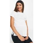Reduzierte Weiße Kurzärmelige Asos Umstands-T-Shirts für Damen Größe XL 