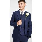 Reduzierte Marineblaue Asos Design Hochzeitsanzüge für Herren zur Hochzeit 