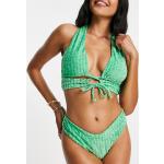Reduzierte Grüne Asos Design Bikini-Tops für Damen Größe XS 