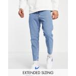 Blaue Loose Fit Asos Design Baggy Jeans & Loose Fit Jeans aus Denim für Herren Weite 42, Länge 34 