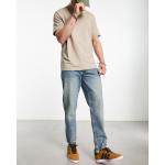 Blaue Loose Fit Asos Design Baggy Jeans & Loose Fit Jeans aus Denim für Herren Weite 42, Länge 32 