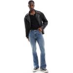 Blaue Asos Design Jeans-Schlaghosen aus Denim für Herren Größe XXL Weite 26, Länge 30 