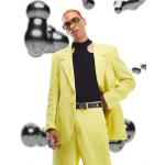Reduzierte Gelbe Asos Design Businesskleidung aus Polyamid für Herren 