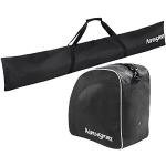 AspenSport Skitaschen Set Rucksack, schwarz, 43 x 27 x 5 cm, 50 Liter