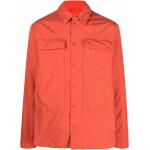 Reduzierte Orange Gesteppte Langärmelige ASPESI Hemdjacken aus Polyamid für Damen Größe M 