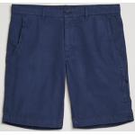 Aspesi Washed Cotton Cargo Shorts Dark Blue 50