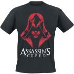 Schwarze Assassin's Creed Rundhals-Ausschnitt T-Shirts für Herren Größe XXL 