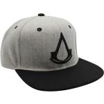 Graue Assassin's Creed Snapback-Caps aus Polyester Größe S 
