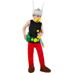 Bunte Asterix & Obelix Asterix Karnevalshosen & Faschingshosen aus Polyester für Kinder Größe 128 