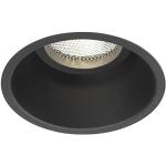Schwarze Runde Deckenstrahler & LED Deckenstrahler matt aus Stahl dimmbar GU10 