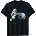 Astronaut & Erde T-Shirt