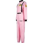 Rosa Astronauten-Kostüme für Damen Größe M 