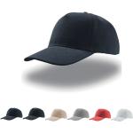 Schwarze Bestickte Atlantis Snapback-Caps aus Baumwolle für Herren Einheitsgröße 