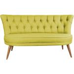 Grüne Zweisitzer-Sofas aus Holz Breite 100-150cm, Höhe 100-150cm, Tiefe 50-100cm 2 Personen 