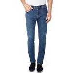 Dunkelblaue Gardeur Straight Leg Jeans aus Denim für Herren Weite 36 