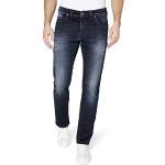 Dunkelblaue Bestickte Gardeur Bill Jeans mit Stickerei aus Denim für Herren Weite 38 