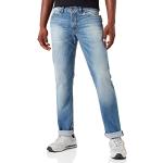 Blaue Gardeur Bill Slim Fit Jeans aus Denim für Herren Weite 34 