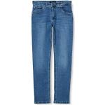 Blaue Gardeur Bill Straight Leg Jeans aus Denim für Herren Weite 35 