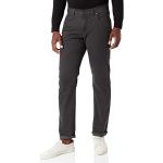 Anthrazitfarbene Gardeur Bill Straight Leg Jeans aus Denim für Herren Weite 42 