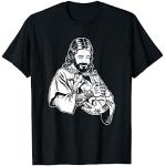 Atheist Jesus liebt Satan Baphomet Ziege T-Shirt